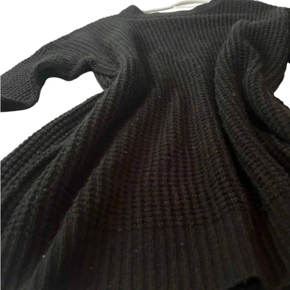 Ladies Knit Sweater Shirt